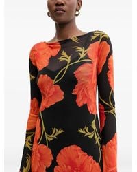 Never Fully Dressed - Floral Long-Sleeve Maxi Dress - Lyst