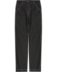 Amiri - Ma Quad Checked Trousers - Lyst