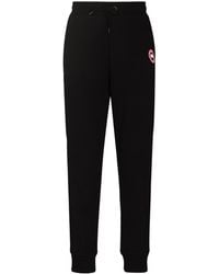 Canada Goose - Huron Logo-patch Track Pants - Lyst