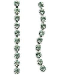 forte_forte - Crystal-Detailing Dangling Earrings - Lyst