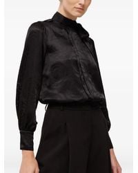 Nissa - Satin Viscose Top - Lyst