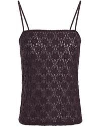 12 STOREEZ - Primrose Lace Camisole Top - Lyst