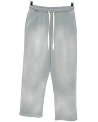 MOOJI MOOJI - Faded-Effect Track Pants - Lyst