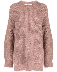 B+ AB - Pull en maille à col rond - Lyst