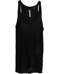 Rick Owens - Fog Cotton Tank Top - Lyst