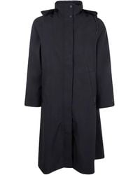 Rains - Suva Vision Softshell A-Line Hooded Raincoat - Lyst