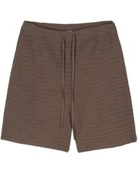 Nanushka - Caden Crochet-knit Shorts - Lyst