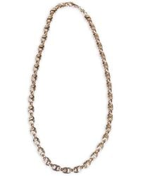 Tory Burch - Gemini Link Delicate Necklace - Lyst
