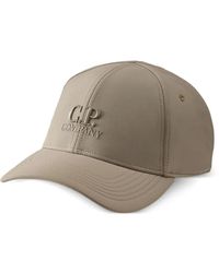 C.P. Company - Honkbalpet Met Geborduurd Logo - Lyst