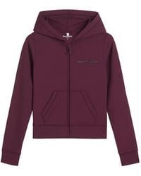 Juicy Couture - Logo-Print Zip-Up Hoodie - Lyst