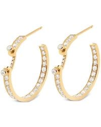 Nouvel Heritage - Créoles Eternity Tuxedo Mood Serties De Diamants - Lyst