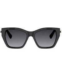 BVLGARI - Geometric-Frame Sunglasses - Lyst