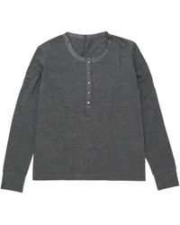 Fortela - T-Shirt Coralie À Bords En Soie - Lyst