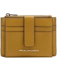 Piquadro - Calf Leather Wallet 2 Card Slots & Rfid Protection - Lyst