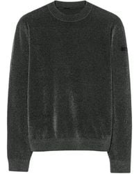 Rrd - Jersey Con Ribete De Canalé Y Cuello Redondo - Lyst