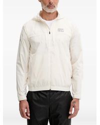 EA7 - Pantalones De Chándal Con Motivo De Cuadrícula - Lyst