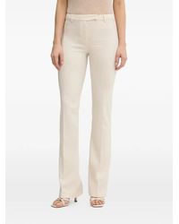 Patrizia Pepe - Emblem Flared Trousers - Lyst