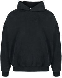 MOUTY - Logo-embossed Cotton Hoodie - Lyst