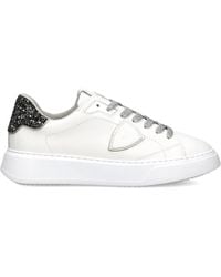 Philippe Model - Temple Round-Toe Sneakers - Lyst