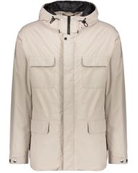Moorer - Gefütterte Jacke mit Kordelzug - Lyst