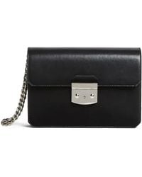 DSquared² - Logo-Engraved Leather Clutch Bag - Lyst