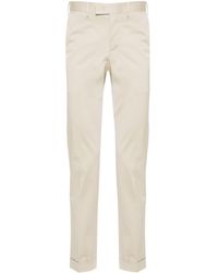 PT Torino - Pressed-crease Slim-fit Tailored Trousers - Lyst