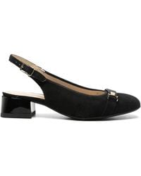 Ara - Graz Buckle-Detail Slingback Pumps - Lyst