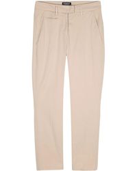 Dondup - Cotton Straight-Leg Trousers - Lyst