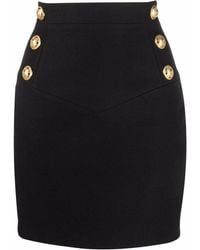 Balmain - ハイウエスト スカート - Lyst