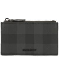 Burberry - Kartenetui Mit Karomuster - Lyst