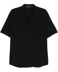 KARL LAGERFELD - Chemise Brodée À Col Cubain - Lyst