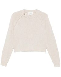 Ba&sh - Zip-Detail Cable-Knit Sweater - Lyst