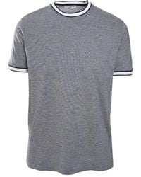 Luciano Barbera - Contrasting-Trim T-Shirt - Lyst