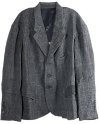 Ziggy Chen - Three-button Patch-pocket Coat - Lyst