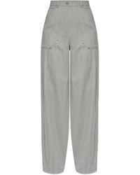 Max Mara - Abetaia Seam-Detail Trousers - Lyst