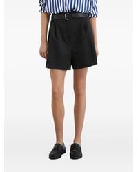 Marc O' Polo - Pleated High-Waist Shorts - Lyst