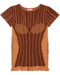 DIESEL - Seamless T-Shirt - Lyst
