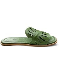 STAUD - Cutout Palm Sandals - Lyst