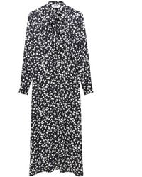 MSGM - Spot-Print Maxi Dress - Lyst