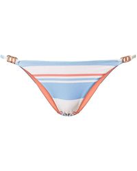 Twinset - Striped Bikini Bottom - Lyst