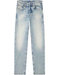 DIESEL - Light-Wash Denim Jeans With Classic Five-Pocket Styling - Lyst