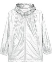 Deha - Metallic Hooded Jacket - Lyst