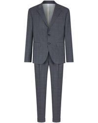DSquared² - Checked Single-breasted Wool Suit - Lyst