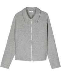 Rier - Zip-up Fleece Shirt Jacket - Lyst