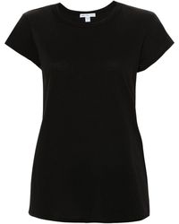 James Perse - T-shirt en coton à col rond - Lyst