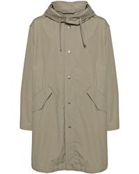 Jil Sander - ロゴ パーカーコート - Lyst