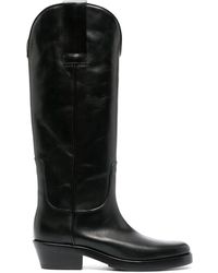 Raf Simons - Knee-high Leather Boots - Lyst