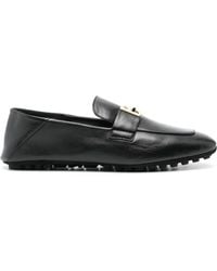 Fendi - ‘Baguette’ Loafers Shoes - Lyst