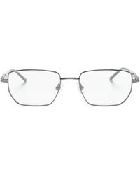 Montblanc - Brille Mit Eckigem Gestell - Lyst