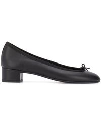 mid heel ballet pumps